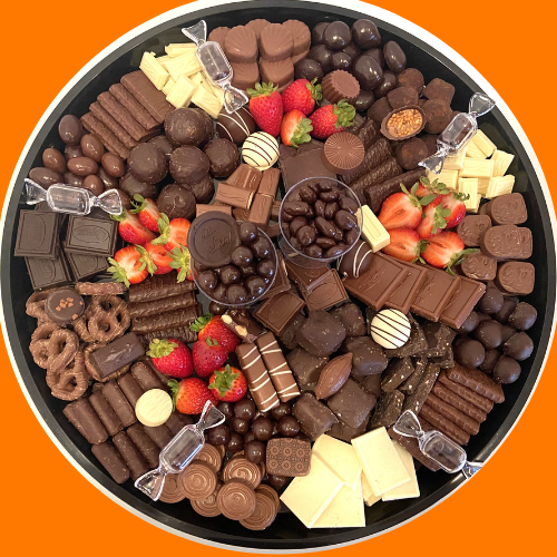 Celebrate with Dark, Milk, and White Chocolates